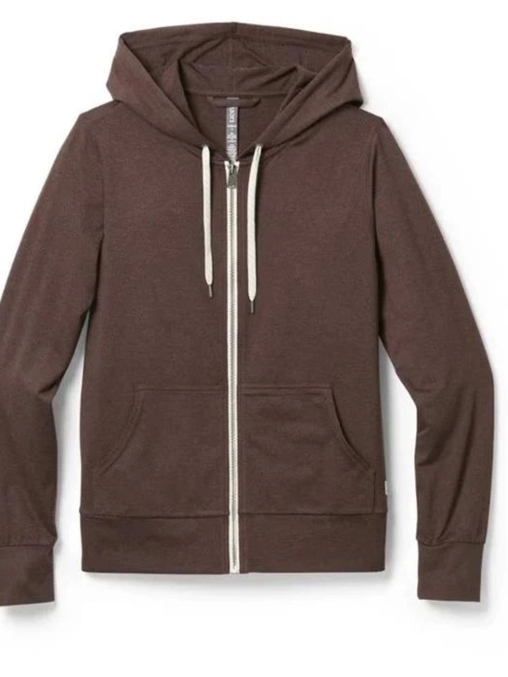 Vuori Brown halo performance full-Zip Hoodie Jacket and Jogger set - womens M